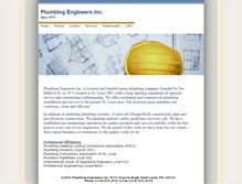 Tablet Screenshot of plumbing-engineers.com